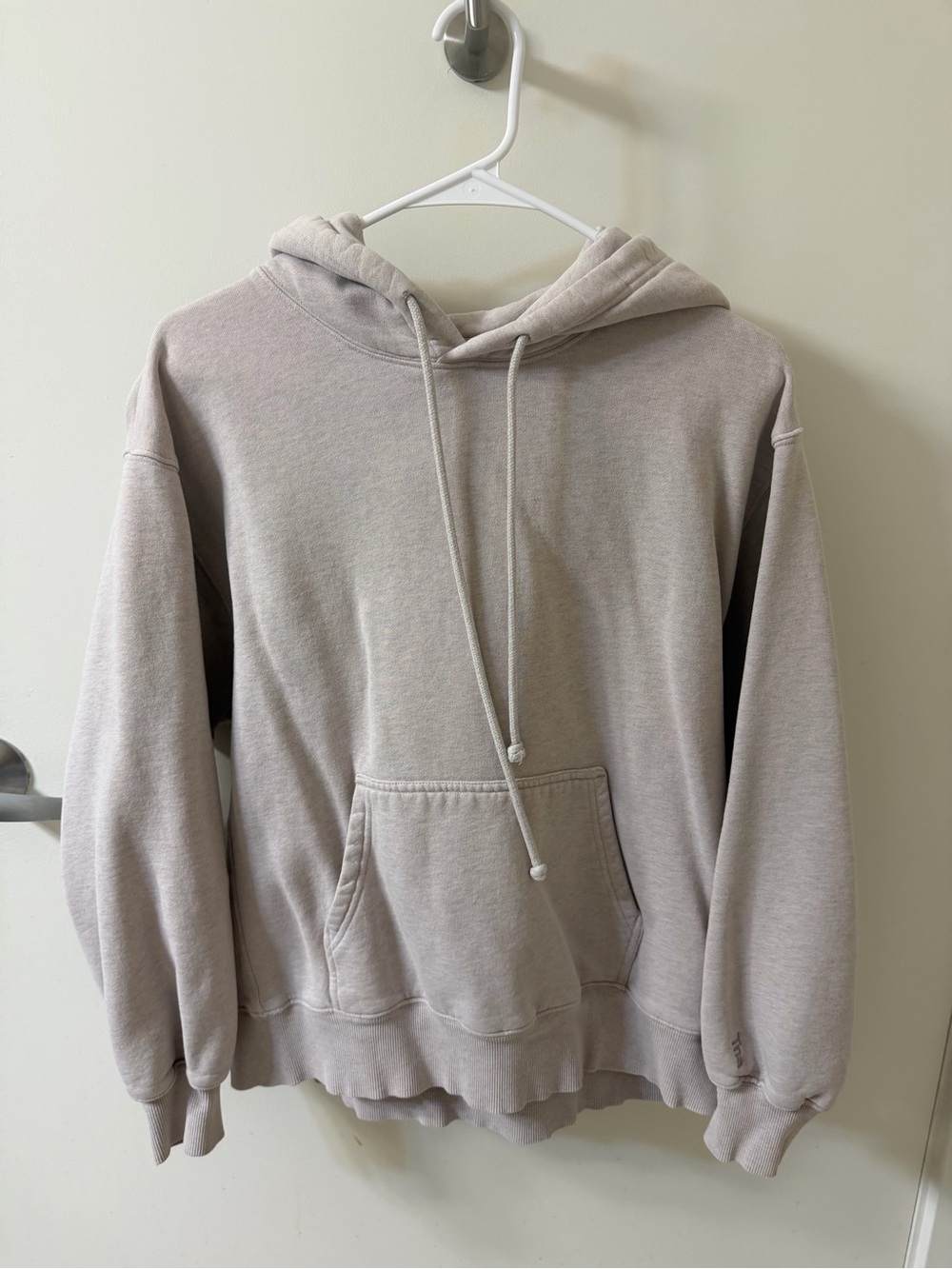 Classic Pullover Hoodie in Light Taupe